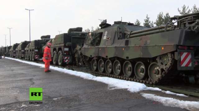 Bundeswehr bringt Militärgerät auf den Weg nach Litauen – Erste deutsche Militärs bereits vor Ort